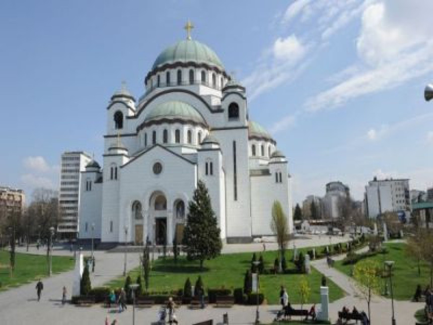 Patrijarh služio vaskršnju liturgiju u Hramu svetog Save