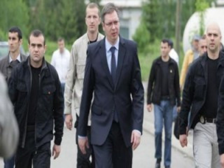 Vučić u Mitrovici: Nije Srbija ničija prćija da se s njom igra