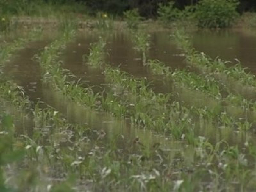 Velika šteta – kao posledica poplava u Semberiji (VIDEO)