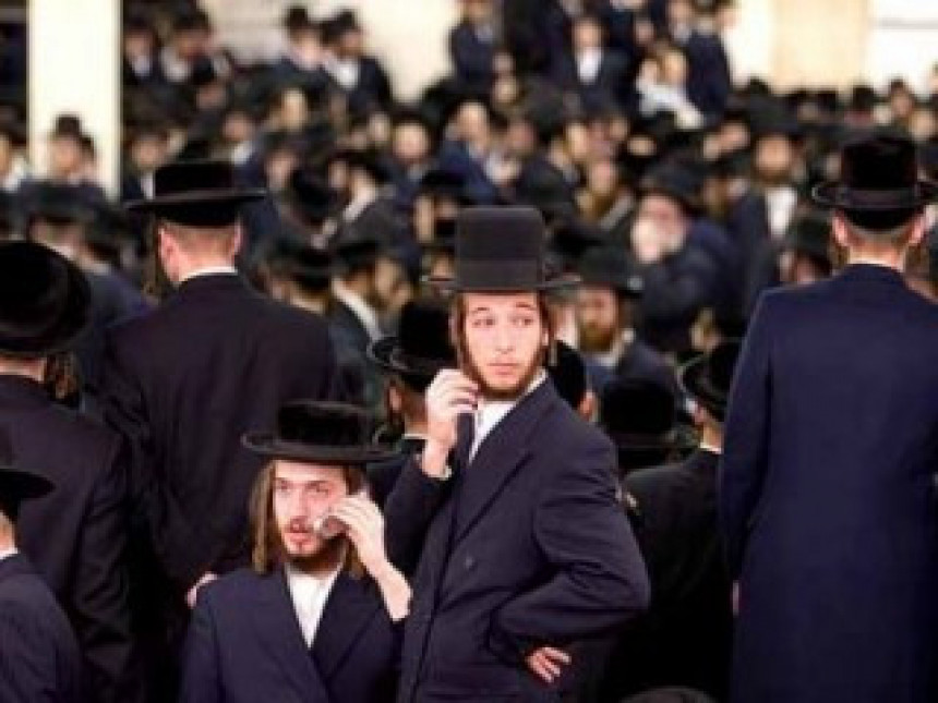 Protest hiljada ultraortodoksnih Jevreje protiv regrutacije