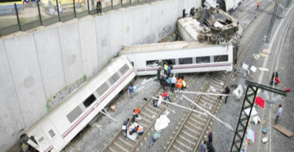 Teška željeznička nesreća u Španiji