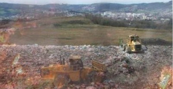 Veliki požar na trebinjskoj deponiji