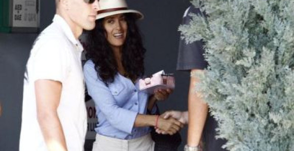 Salma Hajek stigla u Beograd! 