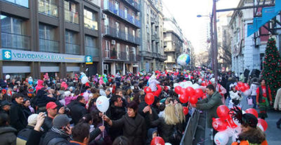 Ulica otvorenog srca u Beogradu