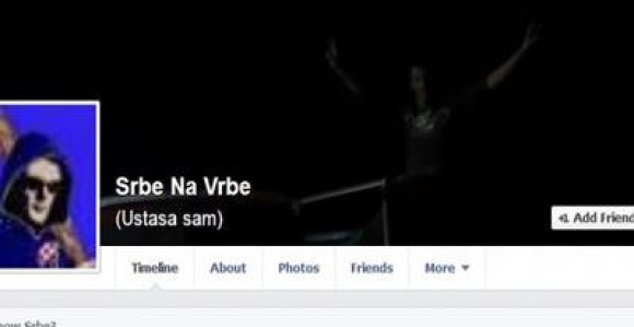 Fejsbuk uklonio sliku sa natpisom "Srbe na vrbe"!