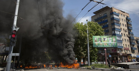 Slavjansk: Pucnjava i napad na punkt