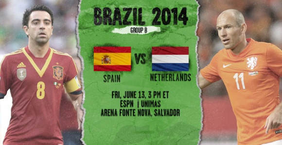 Утакмица дана: Холандија - Шпанија