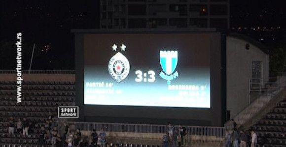 Partizan - Malme 3:3