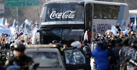Argentinci sjajno dočekani kući