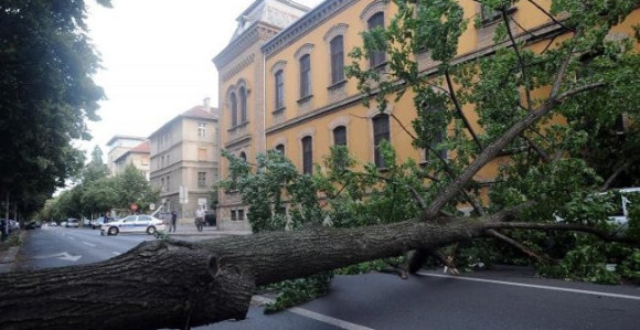 Snažno nevrijeme zahvatilo Hrvatsku