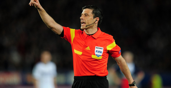 Apoel - Ajaks, sudi Mažić