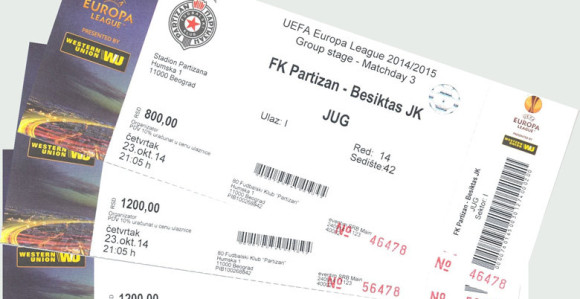UEFA upozorila Partizan i Bešiktaš!