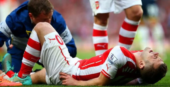 Arsenalovi pehovi - Vilšir tri mjeseca ''u autu''!