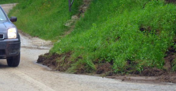 Aktivirano klizište kod Nevesinja