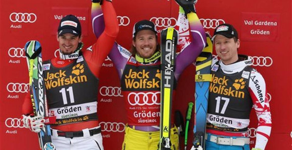 Jansrudu super-G u Val Gardeni