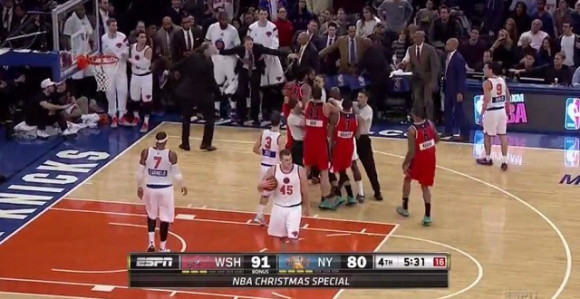 Video - NBA: Tuča Niksa i Vizardsa na Božić!