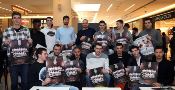 Partizanovci promovisali kalendar za 2015.