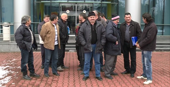 Protest pred Geodetskom upravom