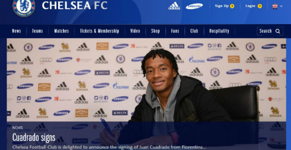 Квадрадо пресрећан што је најзад у Челсију!
