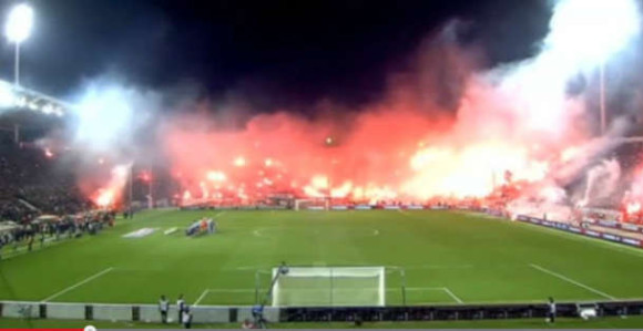 Video: Gorelo je nebo nad Solunom!