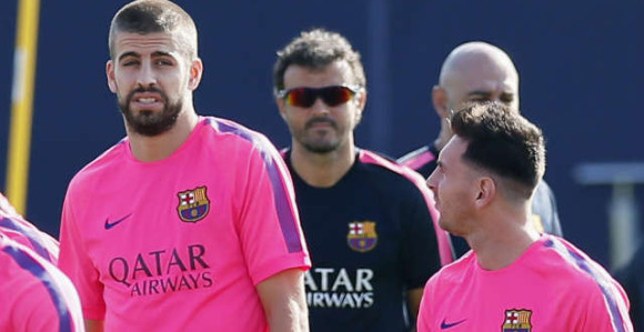 Pike o atmosferi u svlačionici Barse...