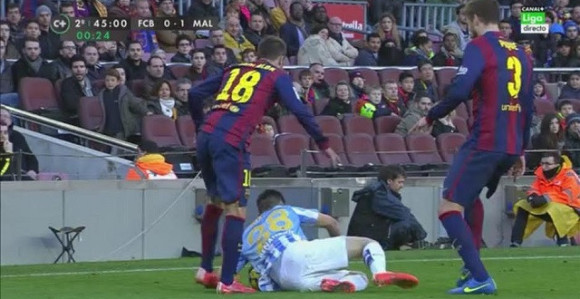 Video: Sramotno ponašanje igrača Barse!