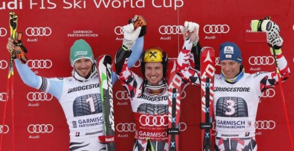 Hiršeru veleslalom u Garmišu!