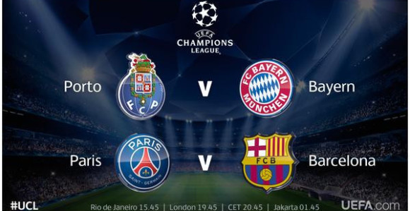 ЛШ: Порто и Барса на прагу полуфинала!