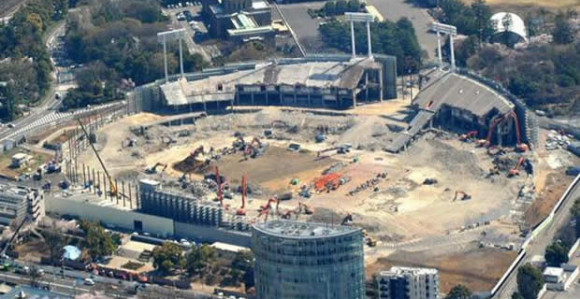 Srušen ''Zvezdin stadion'' u Tokiju!