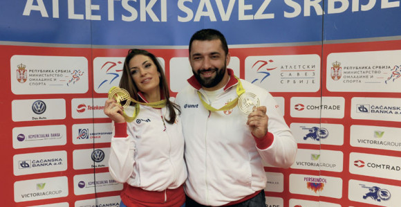 Ivana i Asmir opušteni pred miting Dijamantske lige u Dohi!