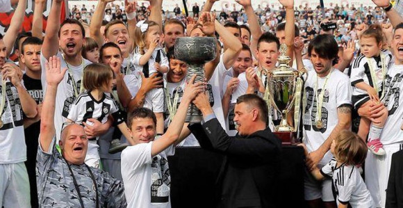 Video: Partizan dobio šampionski pehar!