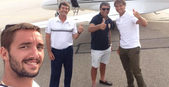 Viktor i Rafa do Londona zajedno - Rafinim avionom!
