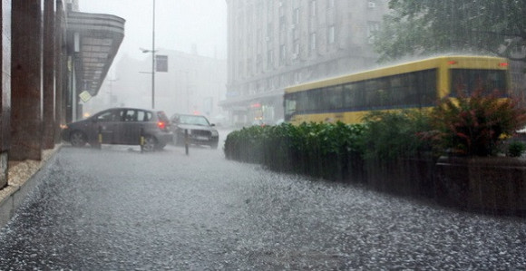 Kiša za 5 minuta poplavila Beograd