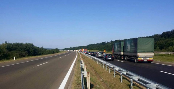 Kilometarska kolona na autoputu Beograd-Niš