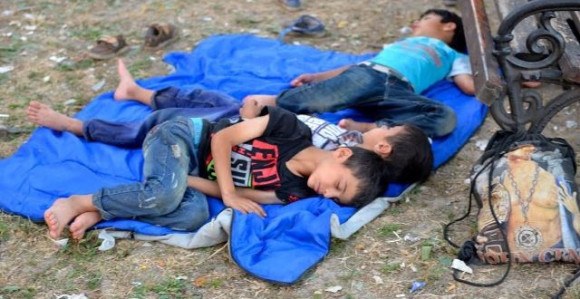 Тужна лица Сирије на београдским улицама