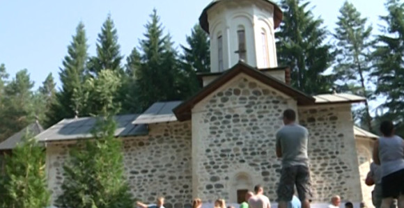 Osveštan pravoslavni manastir na Ozrenu