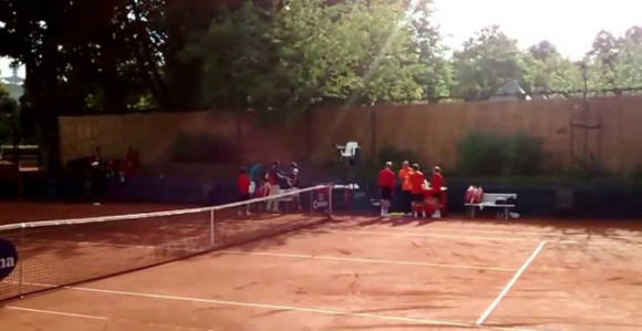 Video: Džumhur i Gambos u klinču!!!