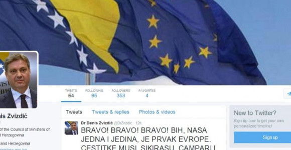 "Tviteraši" isprozivali Denisa Zvizdića 