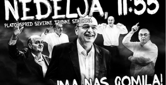 ''Grobari'' u nedjelju poručuju: Za Duleta!