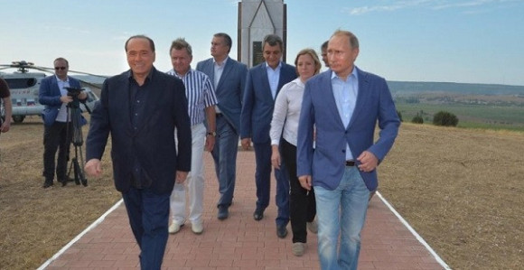 Vladimir Putin ugostio Berluskonija na Krimu