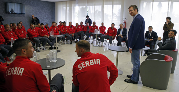 Vučić '‘Orlovima'’: Ujedinili ste Srbiju, hvala vam!