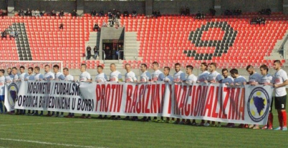 Fudbalska BiH protiv rasizma i nacionalizma!