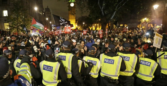 Anonimusi napravili haos u Londonu