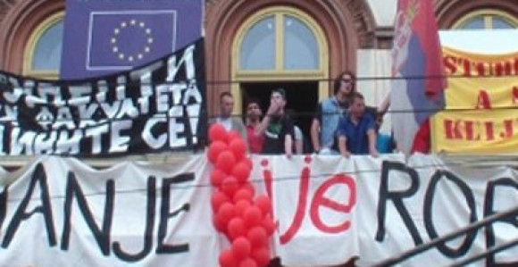 Beograd: Studenti zauzeli Rektorat