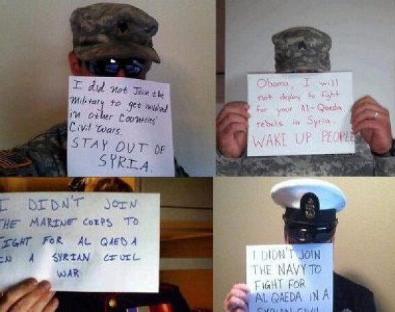 Američki vojnici protiv napada na Siriju