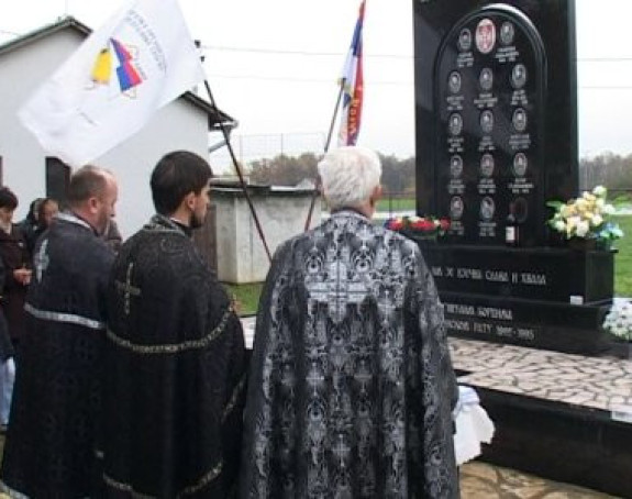 Osveštan spomenik srpskim borcima