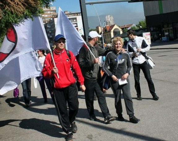 Učesnici marša stigli do Visokog