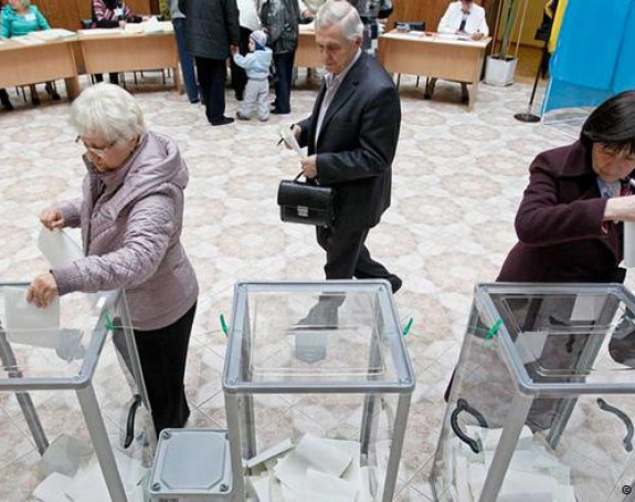 Ukrajina - blokada izbornih okruga