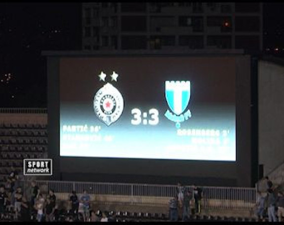 Partizan - Malme 3:3