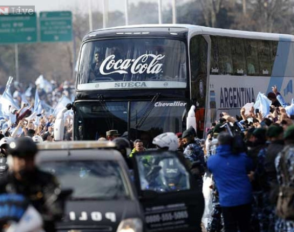 Argentinci sjajno dočekani kući